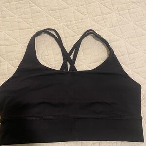 Lululemon Black Strappy Sports Bra